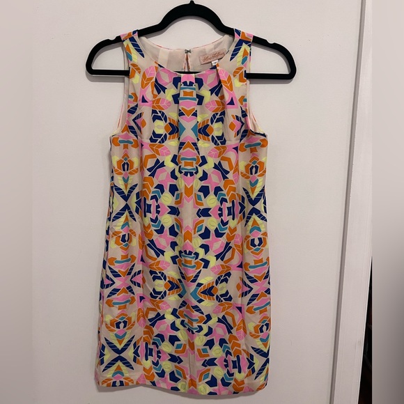 Mara Hoffman Aloha Stone Neon Shift Dress in size 0 - Picture 3 of 5